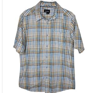 Marmot Men's Short Sleeve Lightweight Plaid Shirt Size M